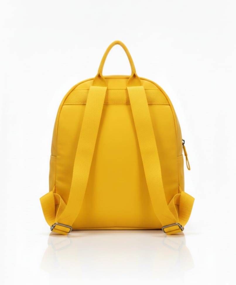 13 inch Yellow Imported fabric Backpack