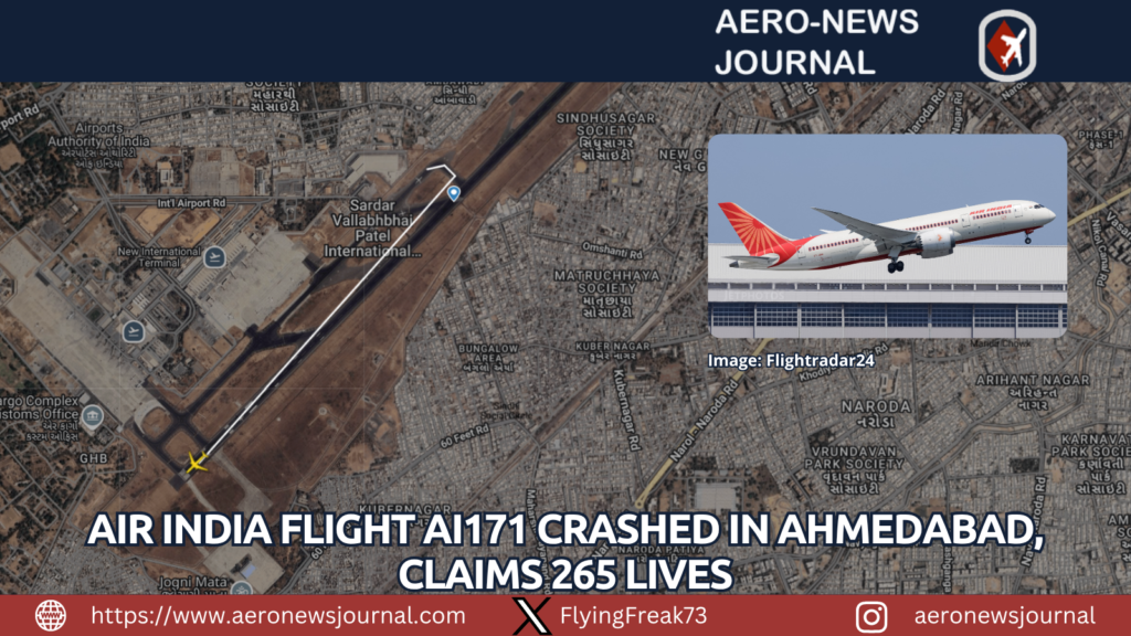 Tragedy in the Skies: Air India Flight AI171 Crash Claims 241 Lives in Ahmedabad
